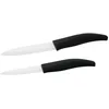 Image de Nirosta Lot de 2 couteaux de cuisine en céramique 12,5 et 18 cm