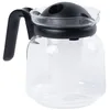 Image de Fackelmann 2061150 Verseuse micro-ondable en verre 1 litre, théière au micro ondes, théière 1 litre, Verre, Plastique, 16 x 16 x 12 cm