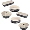 Image de Dr Oetker 9331150 Set de 2 Set de 3 moules à pâtisserie Moule Miss Moule à Charnières Moule à Gâteau Moule à Gâteau Moule à Pain Moule Cuglophe Anti-Adhérent Acier Céramique