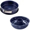 Image de Dr. Oetker moule à charnière 26 cm étanche, savarin moule cheminée, acier bleu