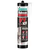 Image de Rubson Mastic FT 101 Joint Fissure et Colle Noir (cartouche 280 ml)   Mastic polyvalent tous matériaux   Étanche et résistant