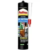 Image de PATTEX Colle Fixation Tous Matériaux , colle transparente, colle polymère pour fixation en intérieur et extérieur- Cartouche 290 g