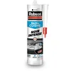 Image de Rubson   Mastic Bain & Cuisine Noir Intense (cartouche de 280 ml)   Joint silicone multi-matériaux renforcé en antifongiques   Mastic sanitaire coloré, souple & étanche