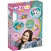 Image de Lansay   Cutie STIX Écrin Créatif Puppy   Kit Fabrication de Bijoux Enfants   Bracelets, Colliers et Charms DIY   Activité Manuelle dès 6 Ans   Coffret Cadeau, Rangement Intégré   Jeu Créatif Fun