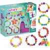 Image de Lansay - Cutie STIX Fun - Kit Création de 5 Bracelets pour Enfants dès 6 Ans - Fabrication Bijoux - Coupe & Crée des Perles Multicolores - Activité Manuelle Loisirs Créatifs -Idée Cadeau Anniversaire