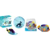 Image de Lot de ZHU ZHU AQUARIUM - Aquarium + Surf - Accessoires pour Peluche Intéractive - Dès 4 ans - Création d'un Univers Marin Miniature pour Animal Interactif - Lansay + Crystal - Poisson-Ange Royal