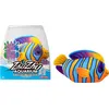 Image de Lansay - ZHU ZHU Aquarium - Crystal Le Poisson-Ange Royal - Peluche Douce & Interactive pour Enfants dès 4 Ans -Création Histoires Enchantées- Animal Intéractif Rigolo- Pas Besoin d'eau