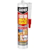 Image de Sader Mastic Colle de Fixation Multi-Usages   Tous Matériaux   Intérieur et Extérieur Sous Abri   Prise Immédiate   Colle Néoprène Ultra-Puissante   Couleur : Beige   Cartouche de 310 ml
