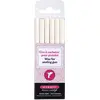 Image de Herbin 35801T - Un paquet de 6 batons de cire spéciale pour pistolet, Blanc, 15.40 x 4.50 x 1