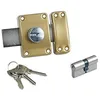 Image de Bricard 1971 Verrou 1952 avec 1 Cylindre 15741 s'entrouvrant