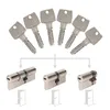 Image de Pack de 3 cylindres Bricard Astral s'entrouvrant: 30+30, 40+50 & 30+10 avec 6 clés.