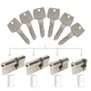 Image de Pack de 4 cylindres Bricard Astral s'entrouvrant: (2x 30+40), (1x30+30)& (1x30+10) avec 6 clés.