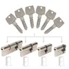 Image de Pack de 4 cylindres Bricard Astral s'entrouvrant: 30+30, 30+40, 30+50 & 30+10 avec 6 clés.