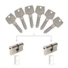 Image de Bricard Pack de 2 cylindres Astral s'entrouvrant: 30+30 & 30+30 avec 6 clés.