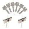 Image de Bricard Pack de 2 cylindres Astral s'entrouvrant: 40+40 & 40+40 avec 6 clés.