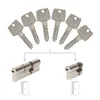 Image de Bricard Pack de 2 cylindres Astral s'entrouvrant: 30+50 & 30+10 avec 6 clés.