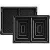 Image de LAGRANGE Jeu de plaques Croque-Monsieur, compatible avec tous les gaufriers "Tarti' Gaufres", Plaques en aluminium moulé, Revêtement antiadhésif double couche, 020422