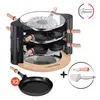 Image de Raclette Evolution avec accessoires à fromage et deux grands poêlons Lagrange