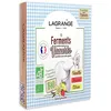 Image de LAGRANGE Ferments yaourt aromatisés BIO, Fabrication française, 3 sachets aromatisées (1 Vanille / 1 Fraise /1 Citron) de 12g chacun, 1 sachet de ferment pour 1.5L de lait, 385002