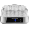 Image de LAGRANGE, Yaourtière ligne, fabrication française, 9 pots en verre, 1,5L, programmable, arrêt automatique, signal sonore, 18 W, 459002