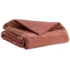 Image de Vivaraise Fara Édredon en velours côtelé Bois de rose 85 x 200