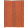 Image de WINKLER Torchon Metis Kilia rayures brique - 50 x 70 cm