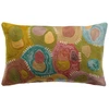 Image de HOUSSE DE COUSSIN BRODE NESTOR MINERAL