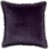 Image de VIVARAISE Fara Coussin uni raisin - 45 x 45 cm