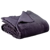Image de Vivaraise Couverture Fara violet prune - 135 x 200 cm