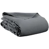 Image de VIVARAISE Drap plat Kala carbone - 240 x 300 cm