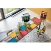 Image de WINKLER 2 sets de table recyclés Laora paon - 33 x 45 cm