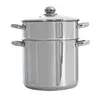 Image de Couscoussier en inox 24 cm 9 L Baumalu