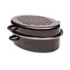 Image de Cocotte roaster 38 cm acier émaillé Baumalu