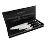 Image de Coffret 3 couteaux de cuisine Massif inox de 9, 13 et 20 cm Jean Dubost