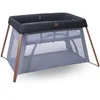 Image de Maxi-COSI Iris2, Lit Parapluie Bébé avec Matelas 2 en 1, 0-3 Ans, 0-15 kg, Lit de Voyage Bébé, 2 Niveaux de Couchage, Fenêtre D'accès Latérale, Pliable & Léger, Matelas Extensible, Essential Graphite