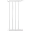 Image de Safety 1st Easy Close Metal, Rallonge de barrière 28 cm, Sans perçage, Rallonge de barrière de sécurité enfant facile à installer, Extension barrière escalier enfant, À pression, Blanc