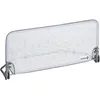 Image de Safety 1st Barrière de Lit Standard 90 cm, Gris & Blanc | Barrière de Lit Enfant, 18 Mois 5 Ans, Tissu Lavable en Maille, Auto-Verrouillage, Facile à Nettoyer