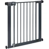 Image de Safety 1st Easy Close Metal Gate, Barrière escalier enfant à pression 73-80 cm (max 108 cm), Barrière de sécurité enfant facile à fermer d'une main, Sans vis ni perçage, Double verrouillage, Noir