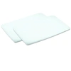 Image de Lot de 2 draps nouveau-né pour lit Swift Blanc/Gris