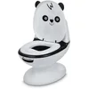 Image de Bebeconfort Pot Bébé Toilette, Siège d'Apprentissage de la Propreté, 1-4 ans, 0-20 kg, Pare-Éclaboussures, Vrai Son de Chasse d'Eau, Cuvette Amovible, Facile à Nettoyer, Panda