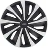 Image de WRC 007499 - 4 Enjoliveurs 16" pouces, Carbone Style, Gris,Noir