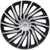 Image de MICHELIN Enjoliveur quantité : 4, Argent / Noir (Ref: 009027)