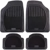 Image de MICHELIN 4 Tapis Voiture Caoutchouc et Moquette, Universels, Antiglisse