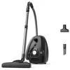 Image de Rowenta Green Force Max Silence Aspirateur avec sac, 900 W max, Haute filtration, Silencieux, Eco-responsable, Fabriqué en France, Noir/Alu RO6136EA