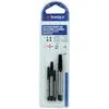 Image de TIVOLY 11111021234 - Kit Extractor de clavos N°1-2-3-4. Para extraer tornillos rotos con la ayuda de un giramachos