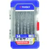 Image de Tivoly 10904870001 Coffret de Forets SDS L110 et L160, Gris, Set de 10 Pièces