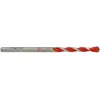 Image de Tivoly 10913020400 Blister de 1 Foret Béton-Carrelage 2 en 1 Technic, Rouge, Ø 4 mm