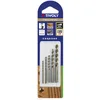 Image de Tivoly 10864070003 Lot de Forets Bois Technic Gradués, Gris, Bronze, Set de 5 Pièces