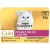 Image de Gourmet Gold Double Délice Nourriture pour Chat Pack Variété - 12 x 85 g
