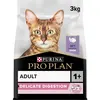 Image de PRO PLAN Croquettes pour Chat Adulte Digestion Délicate à la Dinde - Aliment Sec pour Félins - Sac de 3 kg